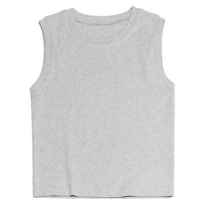 STILLYOU基础纯色百搭工字短背心