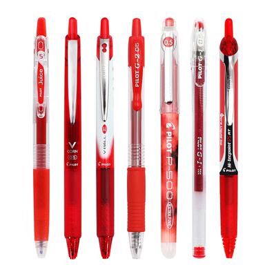 日本百乐老师用批改作业标记红笔