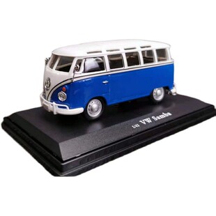 Cararama 康威 1:43大众T1面包车BUS老爷车巴士合金汽车模型包邮
