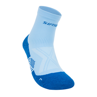 速力达马拉松跑步袜速干耐磨防滑毛巾底加厚户外中筒运动袜男女