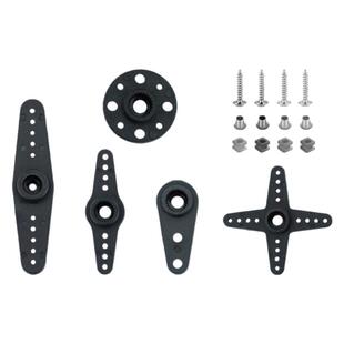 PTK 舵机摇臂塑料配件包 15t  25t  加长加厚拉杆9克17克固定摇臂