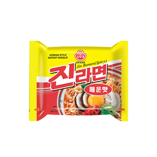 满5袋包邮 韩国进口不倒翁金拉面真海鲜特浓芝士农心辛拉面泡面