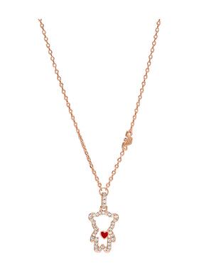 【自营】新品Armani阿玛尼小熊系列摘心熊项链轻奢璀璨表白送女友