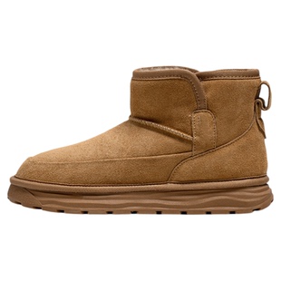 冬季特大码男鞋45加绒加厚保暖棉靴46加宽加肥雪地靴47大号棉鞋48