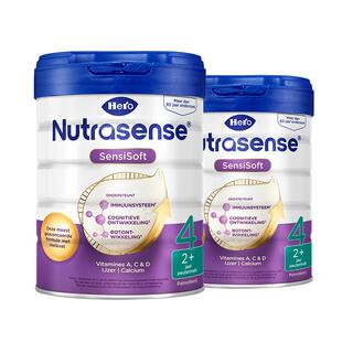 HeroBaby白金版荷兰进口DHA幼儿配方宝宝成长牛奶粉4段700g*2罐