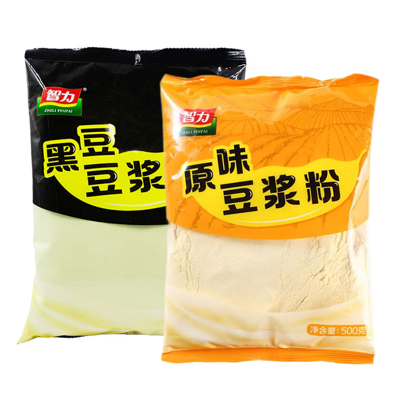 智力豆浆粉500g速溶冲饮谷物