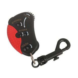 新款高尔夫腰形计分器比赛球迷配件下场比赛球场便携式记分器用品