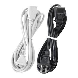 纯铜大功率二插电源线插头长线延长线插座连接子母线板两孔充电线