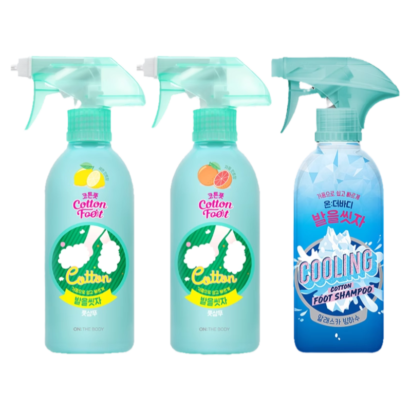 香水沐浴露足部清洁385ml*2