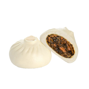 和善园梅干菜肉包半成品商用包子早点猪肉包早餐鲜肉大包菜包早点
