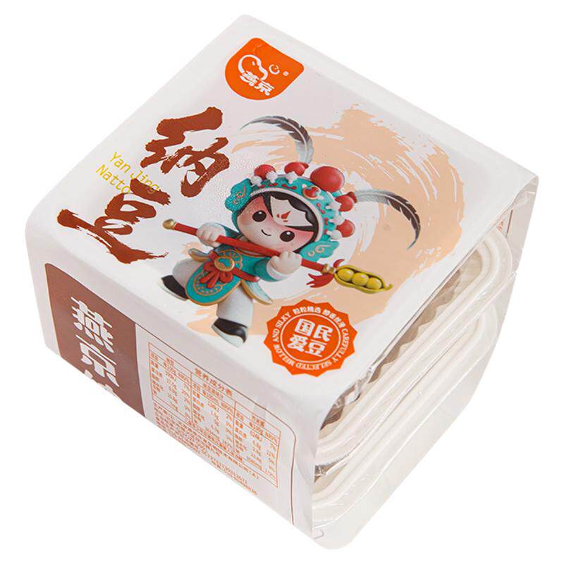 燕京纳豆蜂蜜味芝麻酱味国产纳豆