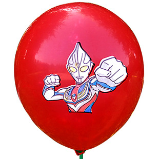 儿童玩具气球奥特曼生日主题装饰布置卡通幼儿园招生宣传活动礼品