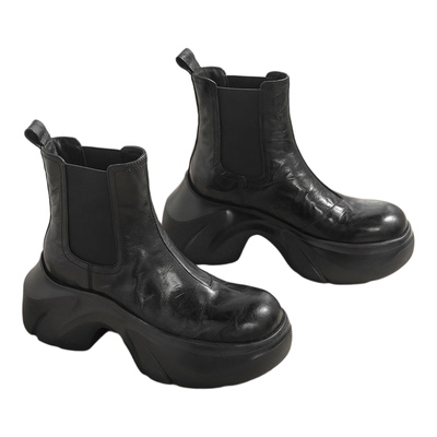 millies妙丽厚底加绒休闲短靴