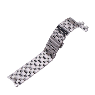 适用于1853天梭钢带T065恒意表带海星机械T065430a男女手表带精钢