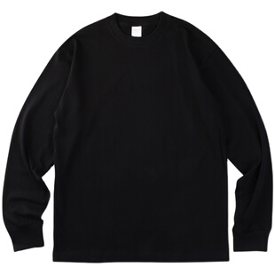 重磅日系二本针小领口厚实纯棉t恤纯色宽松内搭白色打底衫长袖男