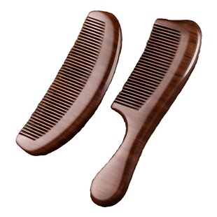 檀木梳子官方旗舰店正品2025新款女士专用家用天然实木头按摩梳