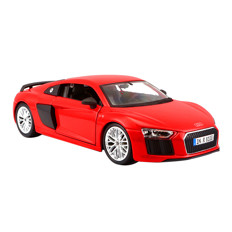 美驰图1/24奥迪R8V10汽车模型