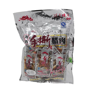 老八区手撕腊肉 张家界特产 老八区湘西腊肉 开袋即食 五香 劲辣