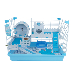 仓鼠笼子超大号别墅透明互动观赏型亚克力笼子金丝熊专用47相亲笼