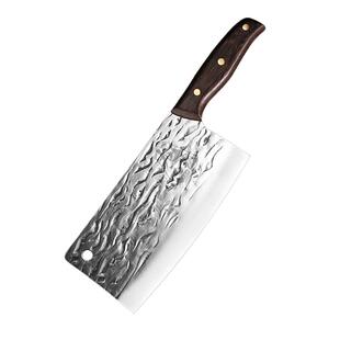 龙之艺手工锻打菜刀家用厨房刀具切菜刀切片刀切肉刀不锈钢砍骨刀