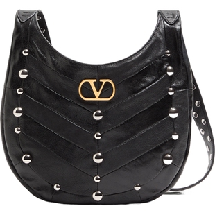 [礼物][6期免息]华伦天奴VALENTINO女士小号 HOBOHO 手袋