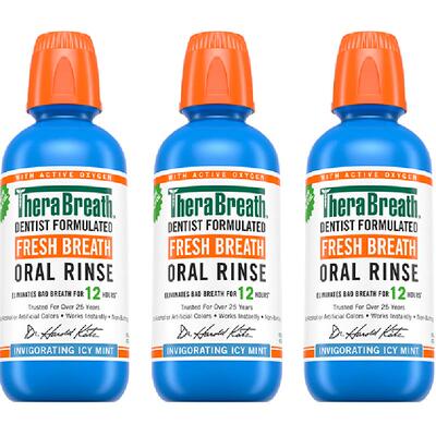 凯斯博士冰凉薄荷漱口水473ml*3