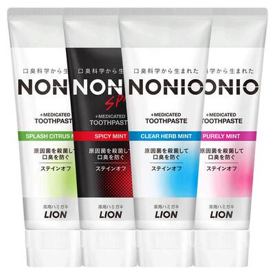 LION狮王牙膏预防口臭清洁