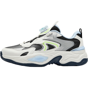 安踏儿童男大童休闲鞋2026年秋季新款舒适防滑耐磨中童复古老爹鞋