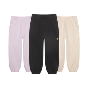 水孩儿童装长裤宽松2025秋季新品男童休闲裤子女童加绒打底喇叭裤