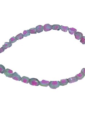 天然碧玺蝴蝶随形手链水晶饰品女