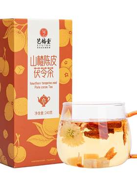 艺福堂山楂陈皮山药菊花茯苓茶