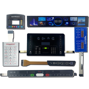 厂家定做加工薄膜开关按键PVC面板面贴面膜标签PET面板标牌定制