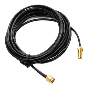 4G wifi无线路由器网卡射频天线连接线 SMA公头转母头RG174转接线