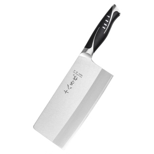 十八子菜刀斩切两用 厨房家用锋利切片砍鸡鸭鹅排骨V金专业厨师刀
