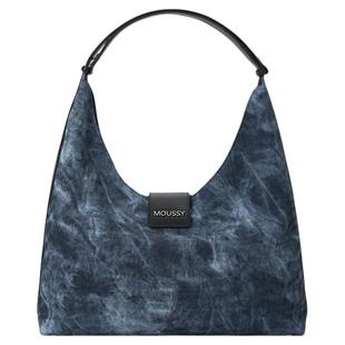 【新年礼物】MOUSSY Geek Chic复古仿牛仔大容量包女单肩斜挎包