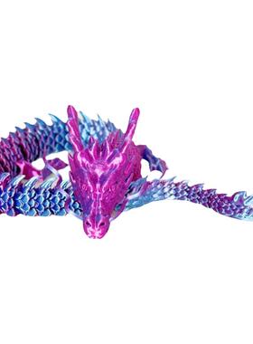 3D打印中国龙摆摊关节可动创意