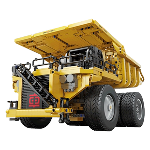 cada咔搭积木CR240E 中车矿车模型玩具男孩礼物拼插拼搭收藏摆件