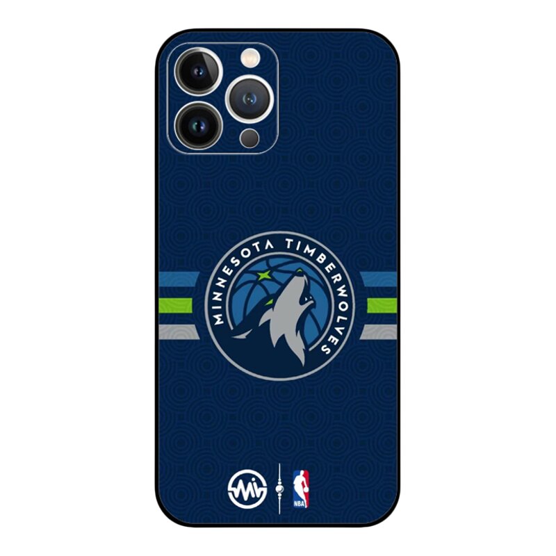 nba森林狼手机壳加内特爱德华兹玻璃壳篮球适用于苹果iPhone17pro华为p60荣耀magic7oppo小米vivo红米note15