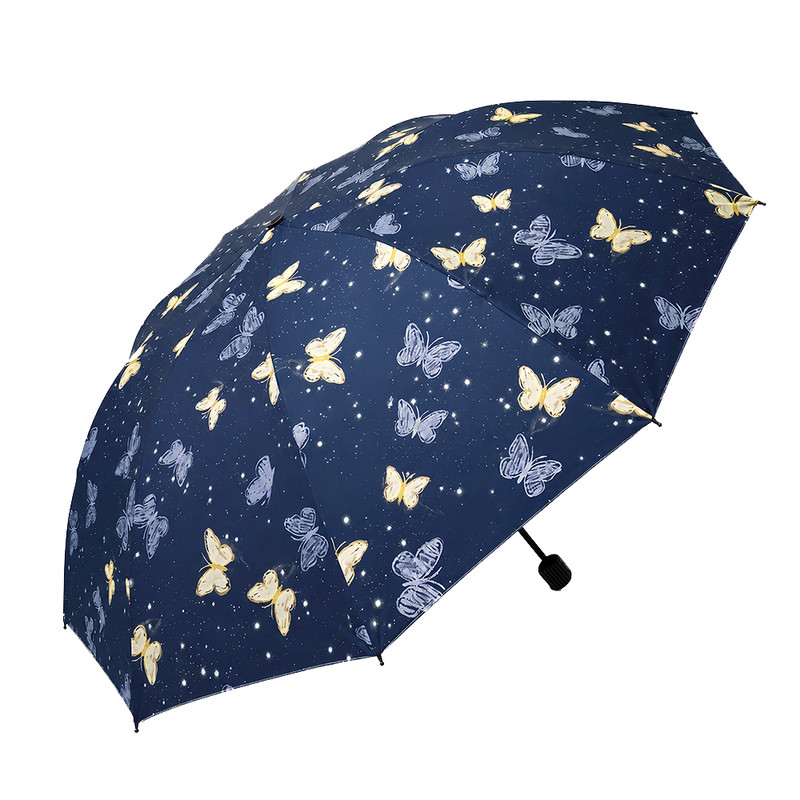 加大号双人大号雨伞加固晴雨两用黑胶防晒太阳伞遮阳伞女款折叠伞