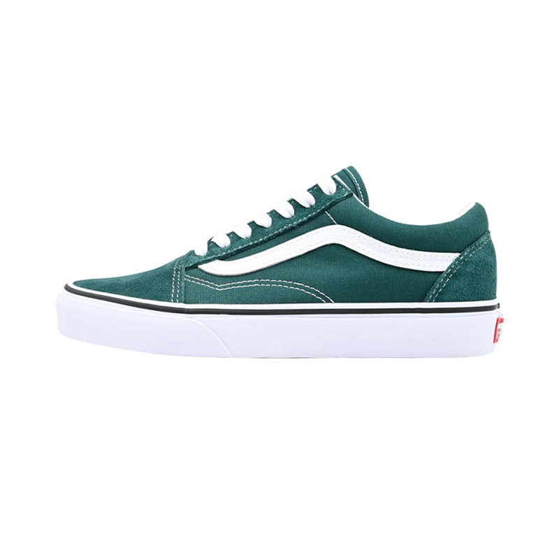 vans范斯skool绿色休闲风板鞋