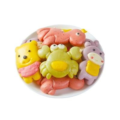 宝宝馋了果蔬卡通馒头