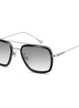 上丞偏光方形绅士男近视墨镜