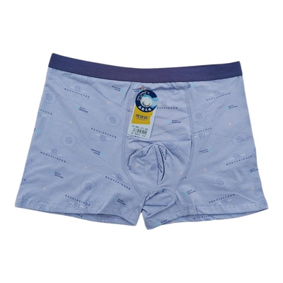 高档可爱青少年男士抗菌平角内裤