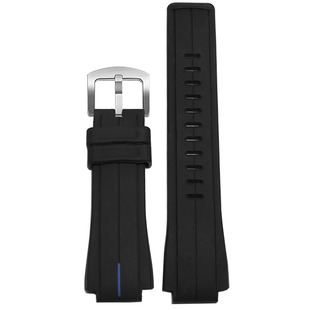 适用天美时潮汐硅胶手表带指南针男T2N721 T2N720 T2N739运动表带