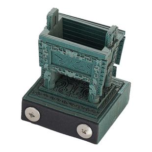 3D纸雕司母戊鼎立体便签故宫文国风省博国博艺术品手撕便利贴台历
