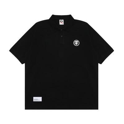 AAPE男装春夏POLO衫短袖宽松休闲
