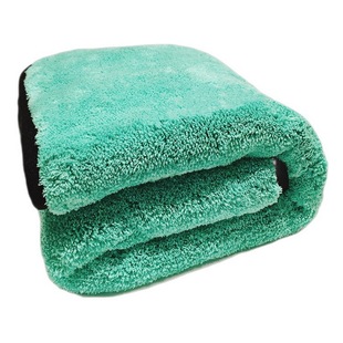 加厚绿毛收水怪1320GSM绿毛怪吸水毛巾超长绒汽车擦车巾收水毛巾
