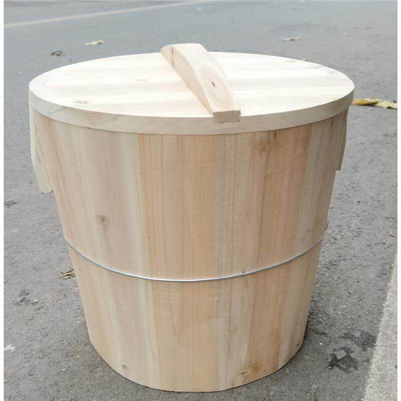 四川带盖蒸饭桶杉木甑子家用木蒸笼商用蒸饭木桶蒸子传统家用甑子