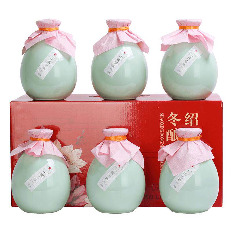 七斤嫂无焦糖色黄酒整箱6瓶