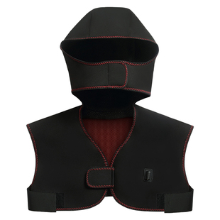 电加热护肩颈椎艾草热敷头颈保暖按摩肩周艾灸理疗远红外发热坎肩